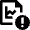 Stock Statistics Warning Icon from Nova Line Set