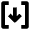Data Transfer Bracket Download Icon from Nova Solid Set