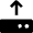 Data Transfer Harddrive Upload Icon from Nova Solid Set
