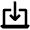 Data Transfer Laptop Download Icon from Nova Line Set
