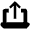 Data Transfer Laptop Upload Icon from Nova Solid Set