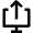 Data Transfer Personal Computer Upload Icon from Nova Line Set