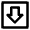Data Transfer Square Download Icon from Nova Line Set