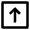 Data Transfer Square Upload 1 Icon from Nova Line Set