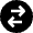 Data Transfer Traffic Circle Icon from Nova Solid Set