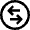 Data Transfer Traffic Circle 1 Icon from Nova Line Set
