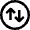 Data Transfer Traffic Circle 2 Icon from Nova Line Set