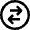 Data Transfer Traffic Circle Icon from Nova Line Set
