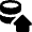 Database Home Icon from Nova Solid Set