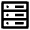 Database Server 3 Icon from Nova Line Set