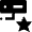 Database Server Favourite Star Icon from Nova Solid Set