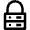 Database Server Lock Security 1 Icon from Nova Line Set