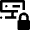 Database Server Lock Security Icon from Nova Line Set