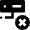 Database Server Remove Cross Icon from Nova Solid Set