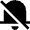 Bell Notifiaction Mute Disable 1 Icon from Nova Solid Set