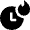 Clock Fire Alarm Icon from Nova Solid Set