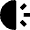 Clock Half 2 Icon from Nova Solid Set