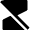 Hourglass Off Icon from Nova Solid Set