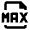 Design File Max Icon from Nova Line Set