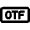 Design File Otf 1 Icon from Nova Line Set