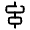 Align Horizontal Center Icon from Solar Broken Set