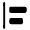 Align Left Icon from Solar Bold Set