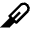 Art Knife Icon from Nova Line Set