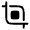 Crop Icon from Solar Bold Set