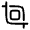 Crop Icon from Solar Linear Set
