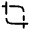 Crop Minimalistic Icon from Solar Broken Set