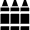 Design Crayon Icon from Nova Solid Set