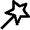 Design Magic Wand Tool Icon from Nova Line Set