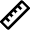 Design Ruler Icon from Nova Line Set