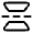 Flip Vertical Icon from Solar Linear Set