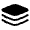 Layers Minimalistic Icon from Solar Bold Set