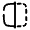 Mirror Left Icon from Solar Broken Set