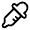Pipette Icon from Solar Linear Set