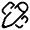 Ruler Cross Pen Icon from Solar Broken Set