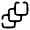 Three Squares Icon from Solar Broken Set