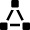 Vector Anchor Triangle Icon from Nova Solid Set