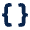 Braces Fill Icon from Mingcute Fill Set