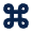 Command Fill Icon from Mingcute Fill Set