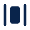 Distribute Spacing Horizontal Fill Icon from Mingcute Fill Set