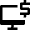Desktop Cash Icon from Nova Solid Set