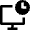 Desktop Clock Icon from Nova Line Set