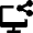 Desktop Share Icon from Nova Solid Set