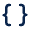 Braces Line Icon from Mingcute Line Set