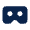 Cardboard Vr Fill Icon from Mingcute Fill Set