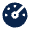 Dashboard 3 Fill Icon from Mingcute Fill Set