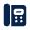 Fax Fill Icon from Mingcute Fill Set